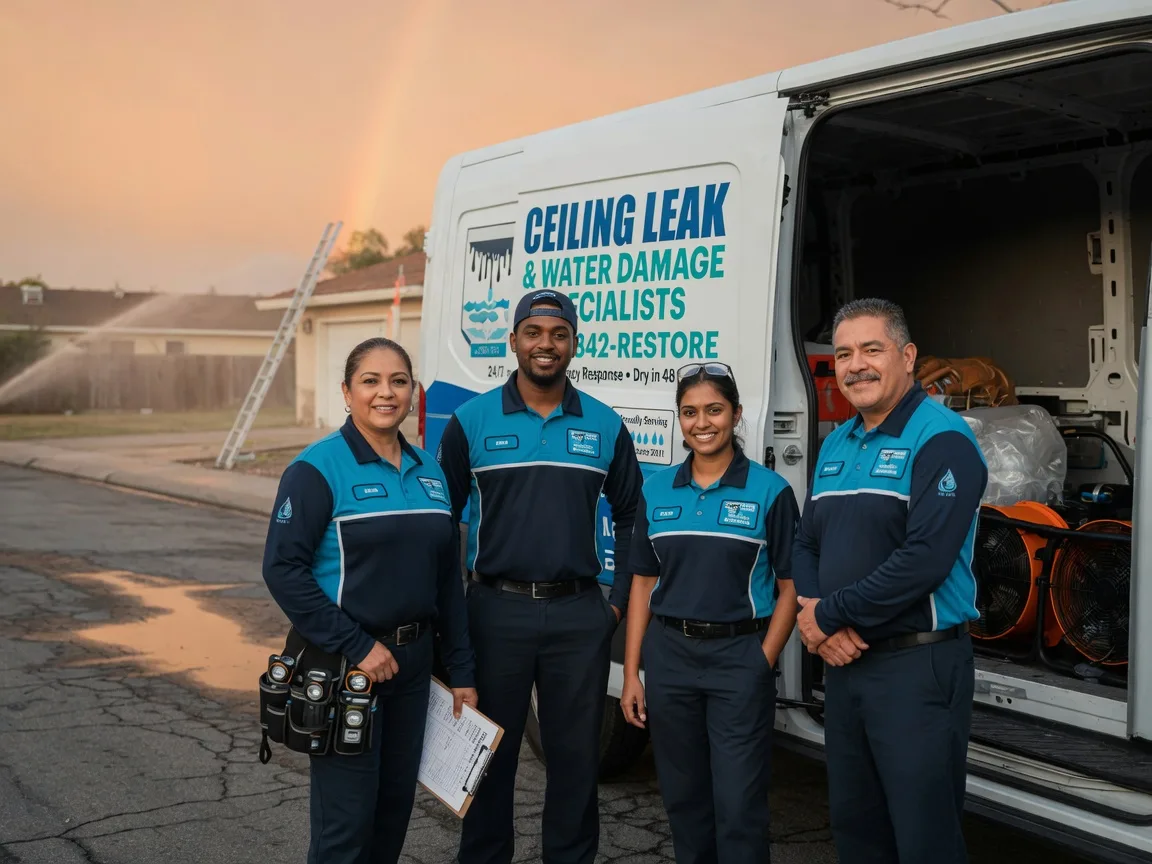 Ceiling Leak Cleanup company in Central, LA